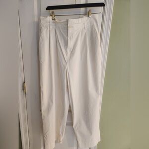 Cream Everlane Pants